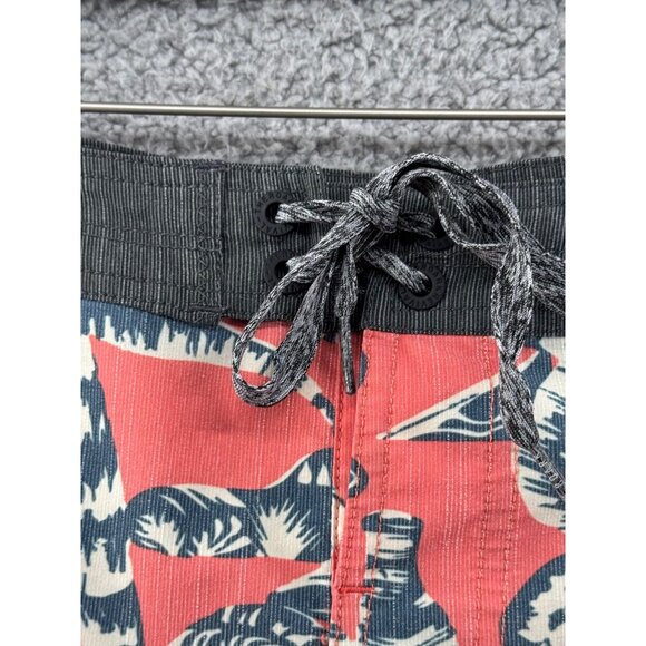 Roark Revival Mens Graphic Board Shorts With Drawstring Closure Size 28 - Picture 5 of 10